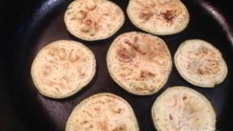 баклажанно-картофельный мильфей