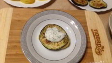 баклажанно-картофельный мильфей