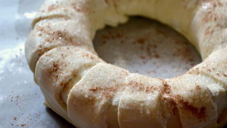 банановый слоеный рулет