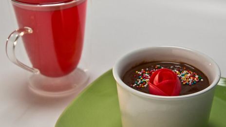 бархатный шоколадный пудинг