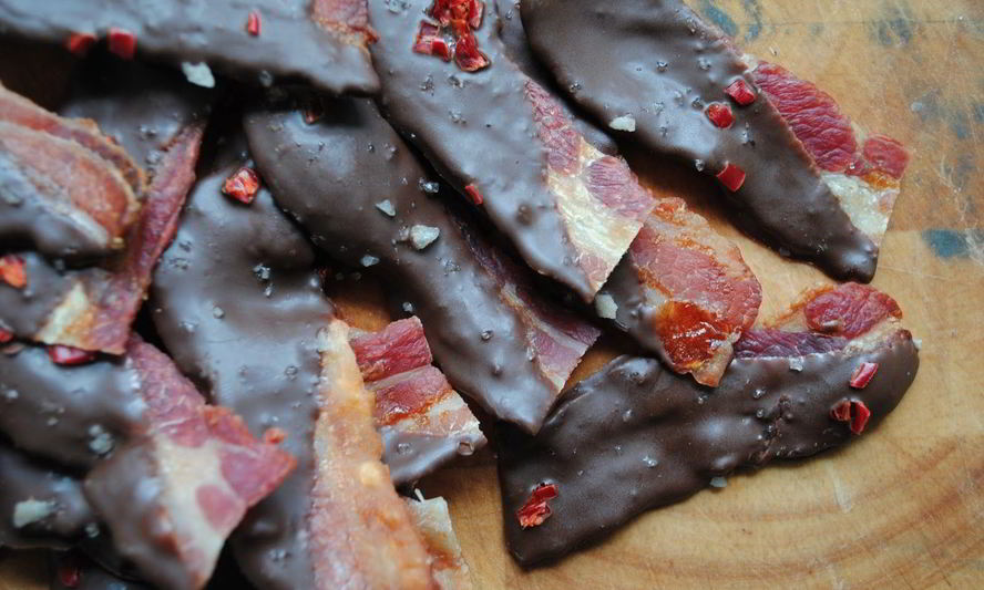 Рецепт бекона в шоколаде