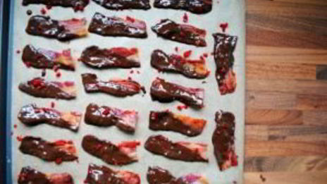 бекон в шоколаде