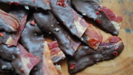 бекон в шоколаде