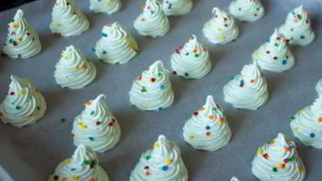 безе елочки