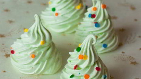 безе елочки