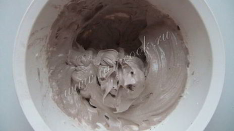 безе с какао и шоколадом