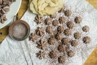 Безе с какао