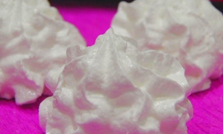 Рецепт безе с крахмалом