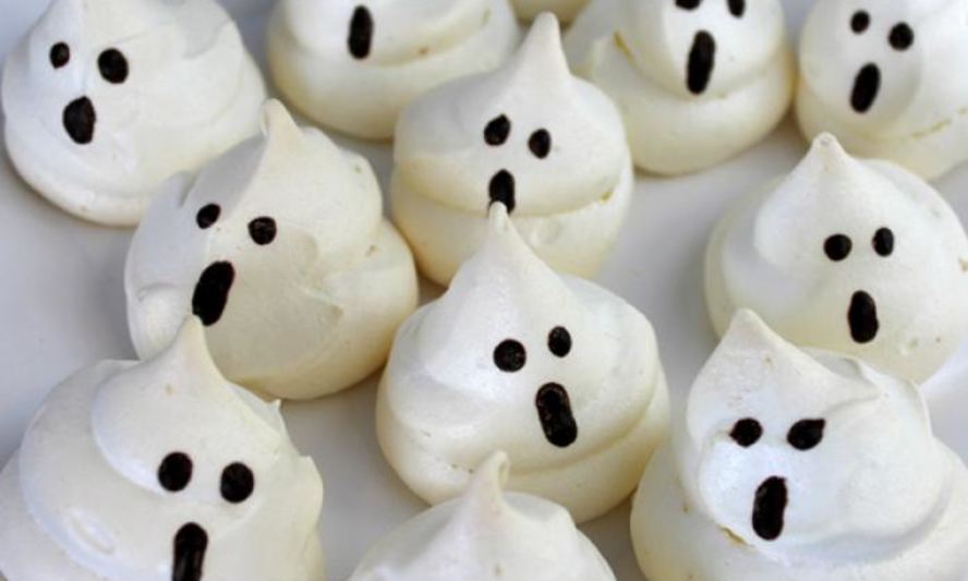 Рецепт безе в виде приведений