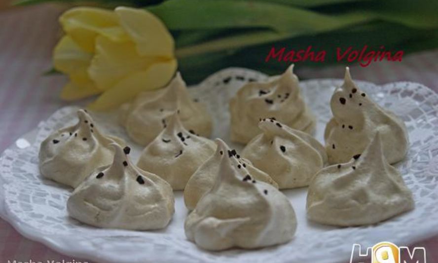 Рецепт кофейного безе