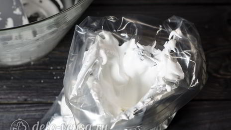 кости из безе на хэллоуин