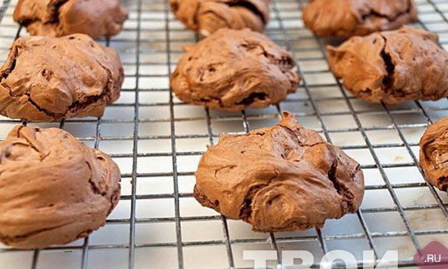 Рецепт шоколадного безе