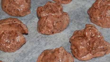 шоколадные безе