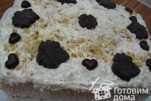 Торт-безе Воздушный хруст без муки