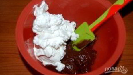 тортик безе в шоколаде