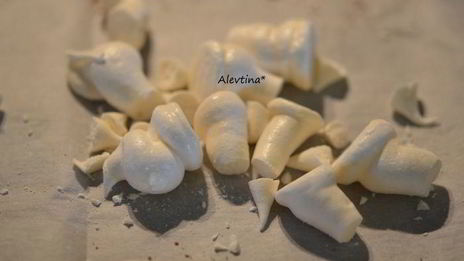 украшения из безе с шоколадом