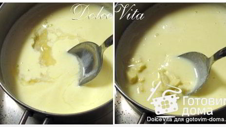 десерт баварезе с белым шоколадом