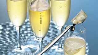 Десерт из шампанского