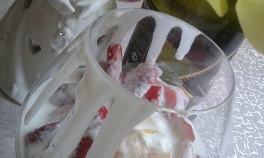 Рецепт фруктов в сорбетто