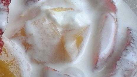 фрукты в сорбетто