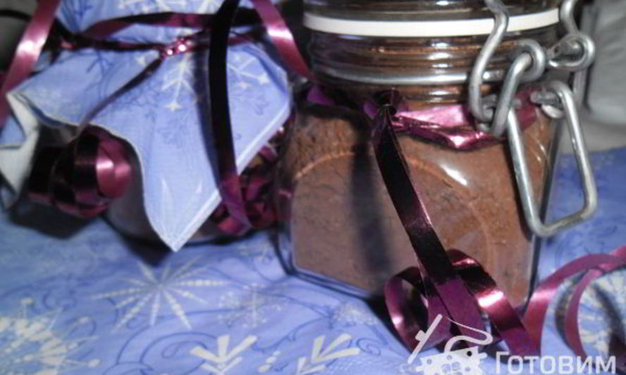 Рецепт горячего шоколада в подарок