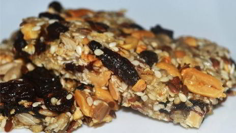 гранола со льном и кунжутом