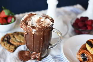 Густой горячий шоколад