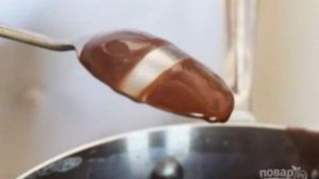 густой горячий шоколад