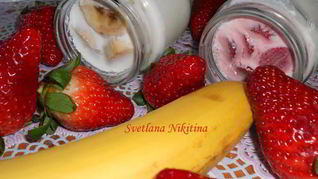 Йогурт фруктовый домашний в йогуртнице