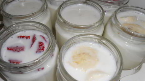 йогурт фруктовый домашний в йогуртнице