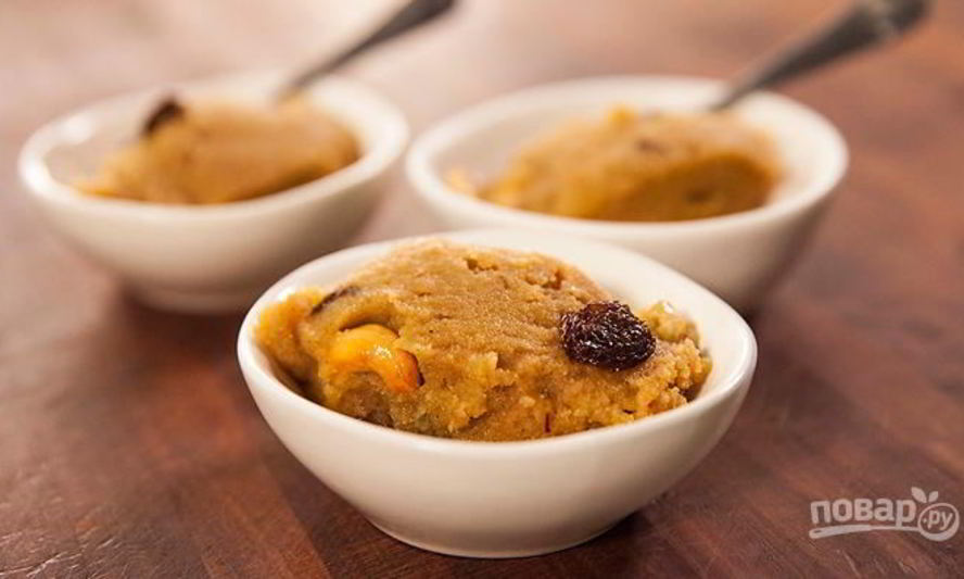 Рецепт халвы из манки