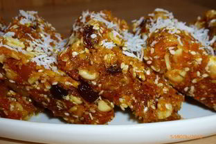 Морковная халва