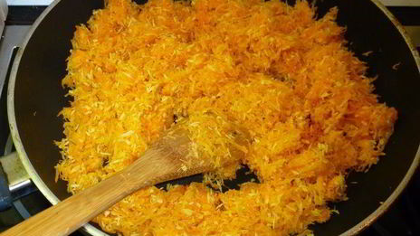 морковная халва