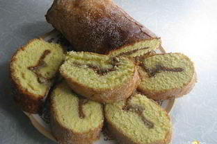 Рулет с халвой