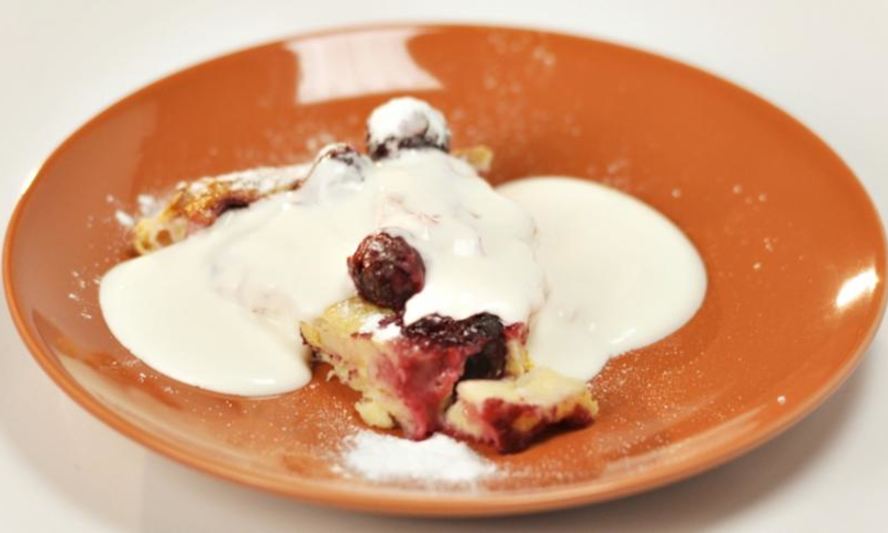 Рецепт клафути с вишней