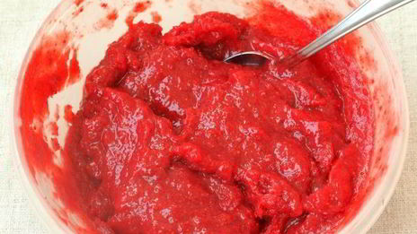 клубничный сорбет