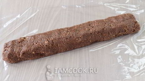 колбаса шоколадная из печенья со сгущенкой