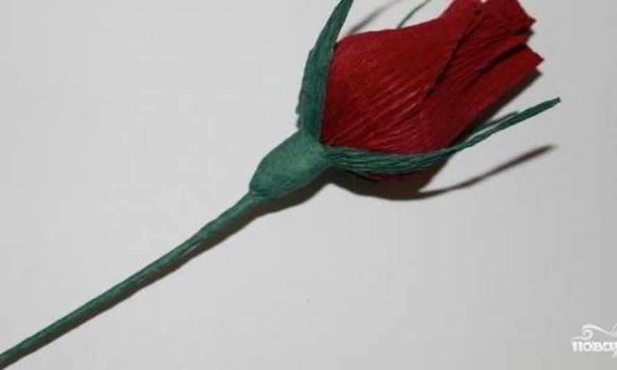 Рецепт бутонов роз из конфет