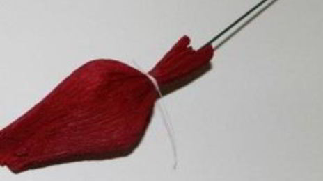 бутоны роз из конфет