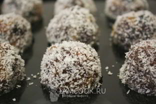 Домашние конфеты из сухофруктов