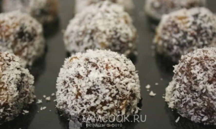 Рецепт домашних конфет из сухофруктов