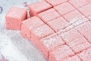 Домашние конфеты Клубничные облака