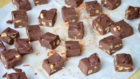 домашние конфеты с арахисом