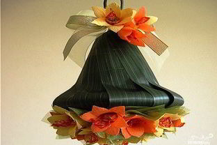 Колокольчик из конфет