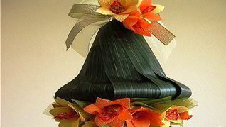 Колокольчик из конфет