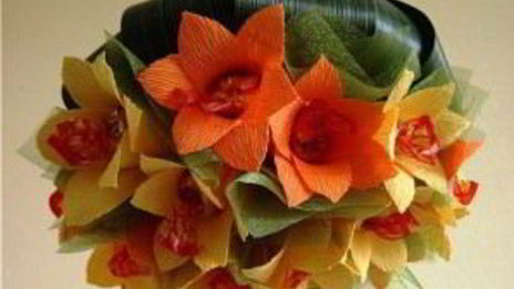 колокольчик из конфет