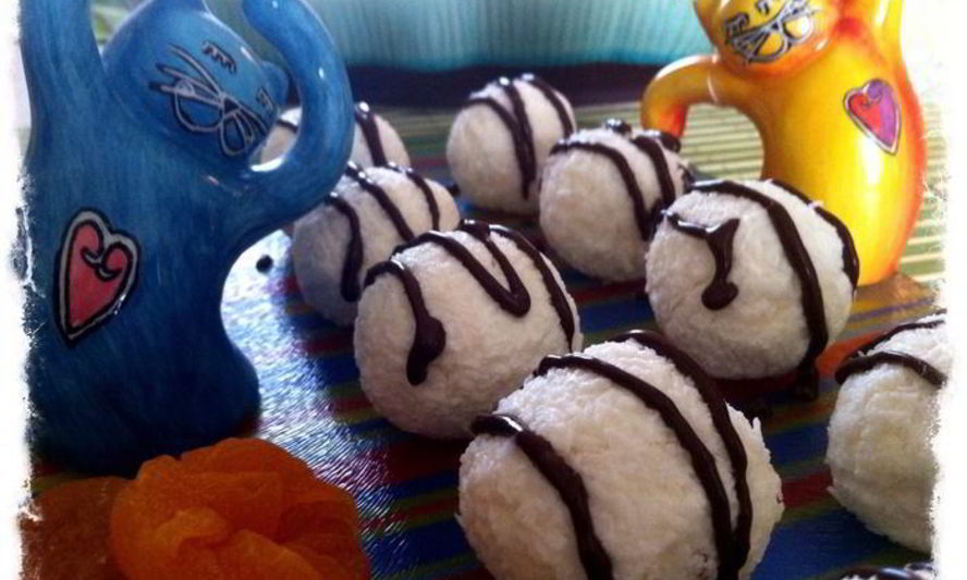 Рецепт конфеты из творога с курагой