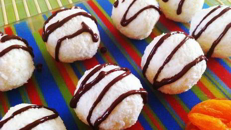 конфета из творога с курагой