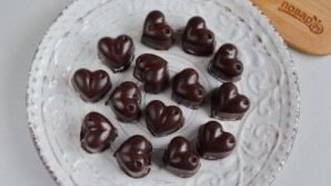конфеты чизкейк в шоколаде