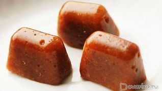 Конфеты ириски на топлeном молоке